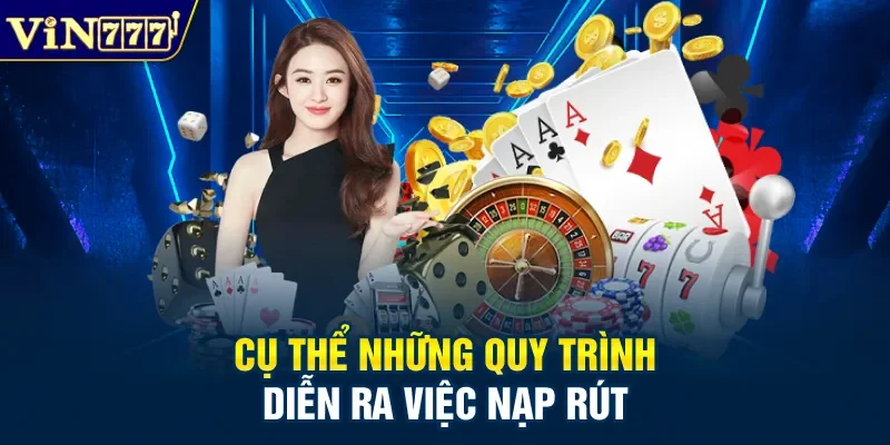 Cụ thể những quy trình diễn ra việc nạp rút
